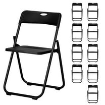 Alvantor Plastic Folding Chairs 10 Pack for Events, Weddings, and Home Use