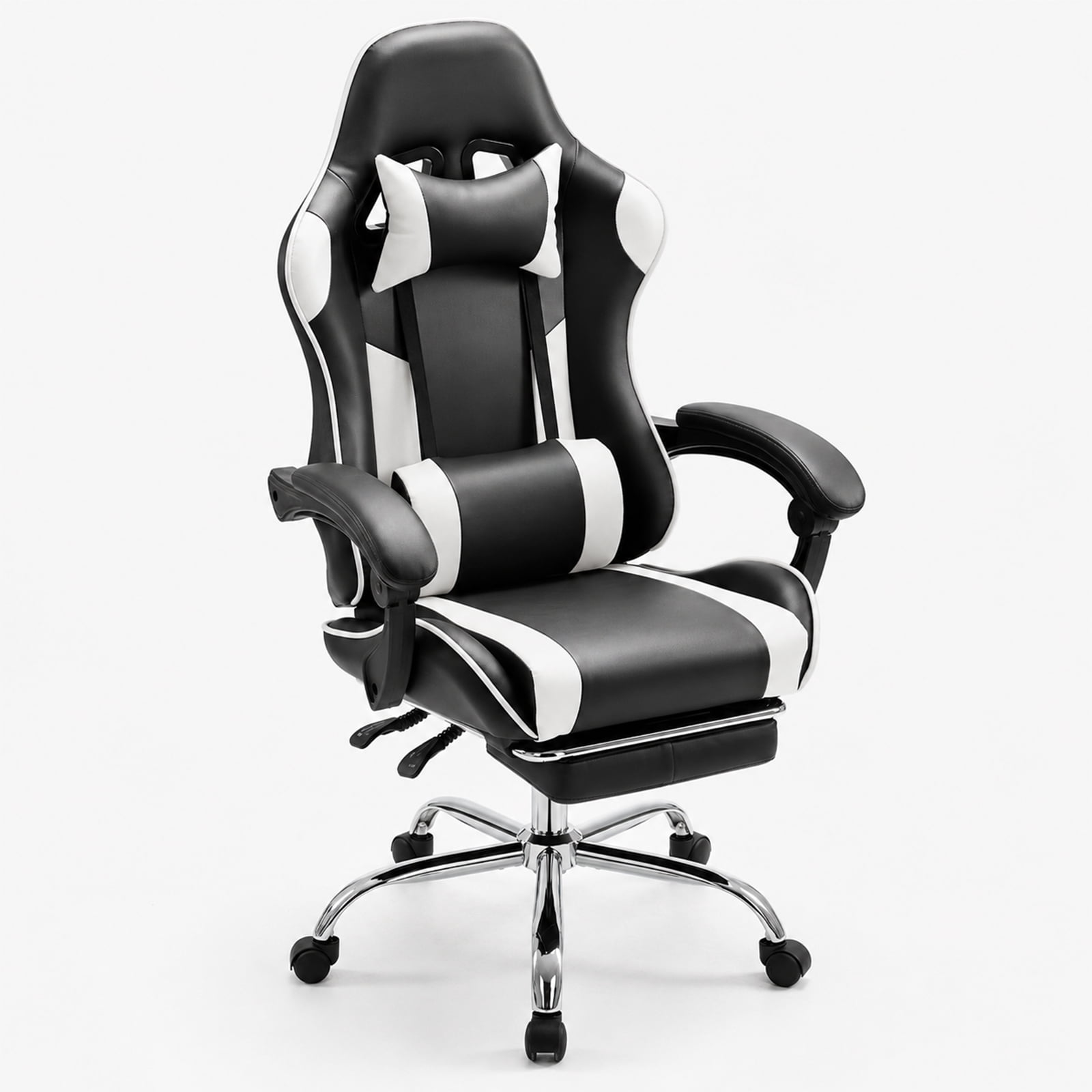 Alvantor Gaming Chair, Adjustable Backrest and Height, Ergonomic Computer Chair with Footrest and Lumbar Support, 275lb Capacity