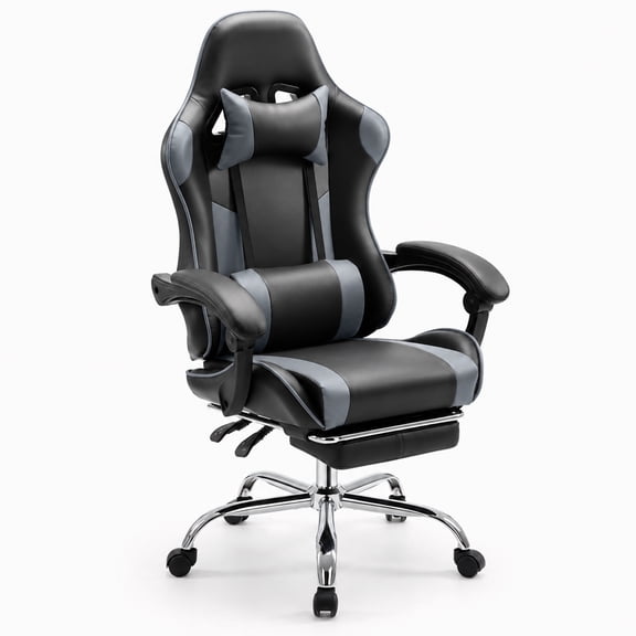 Alvantor Gaming Chair, Adjustable Backrest and Height, Ergonomic Computer Chair with Footrest and Lumbar Support, 275lb Capacity