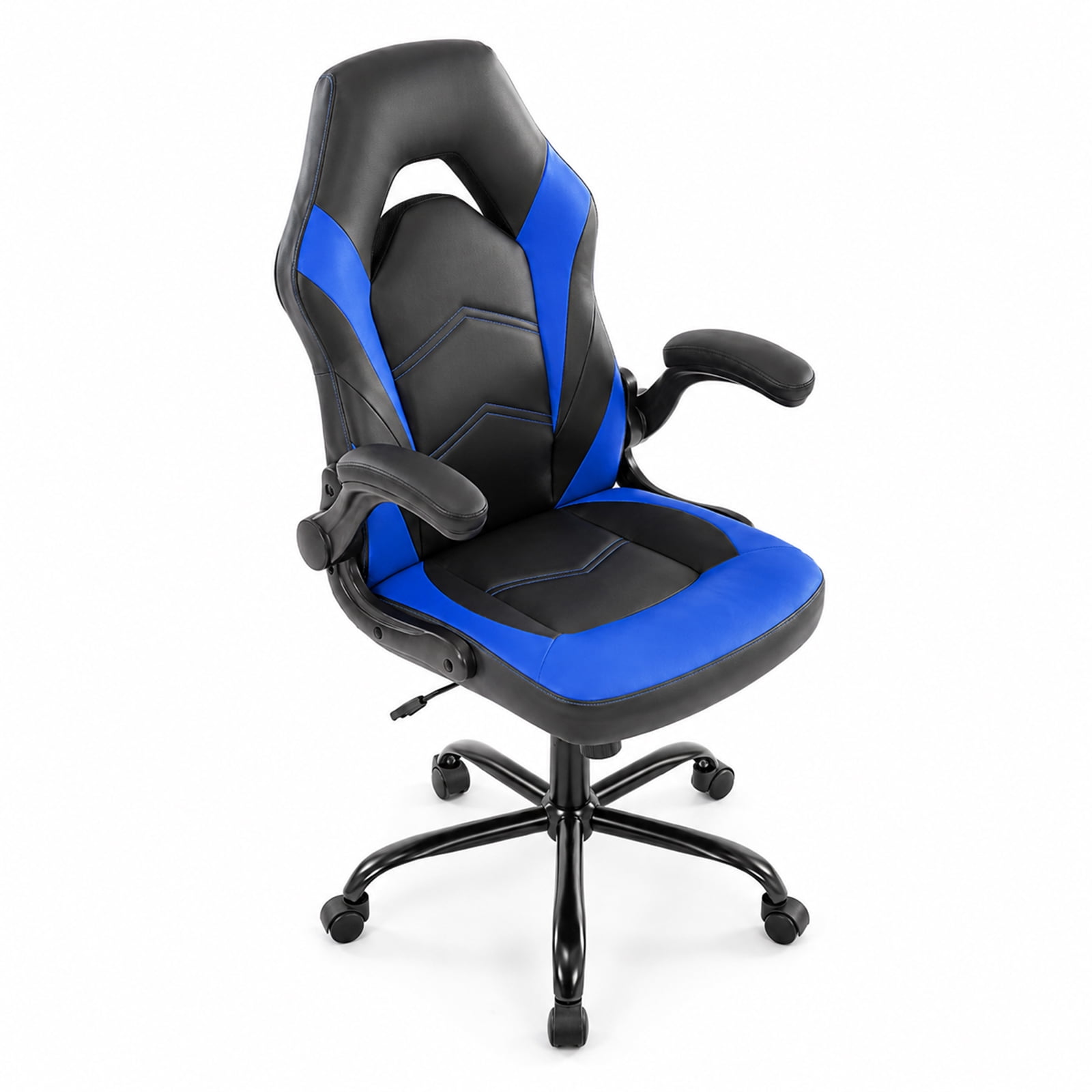 Alvantor Gaming Chair, PU Leather Comfortable Ergonomic Computer Chair Height Adjustable with Swivel and Lumbar Support