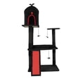 thumbnail image 1 of Alvantor Gothic Cat Tree 53.5 in with Coffin Bed and Cat Condo Multi Level Tower with Sisal Scratching Posts Spider Toys, 1 of 12