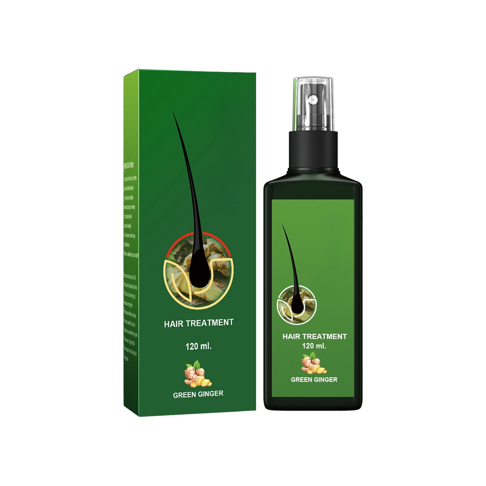 Alvantor Ginger Hair Growth Serum for Strengthening & Nourishing, 4.05 fl oz
