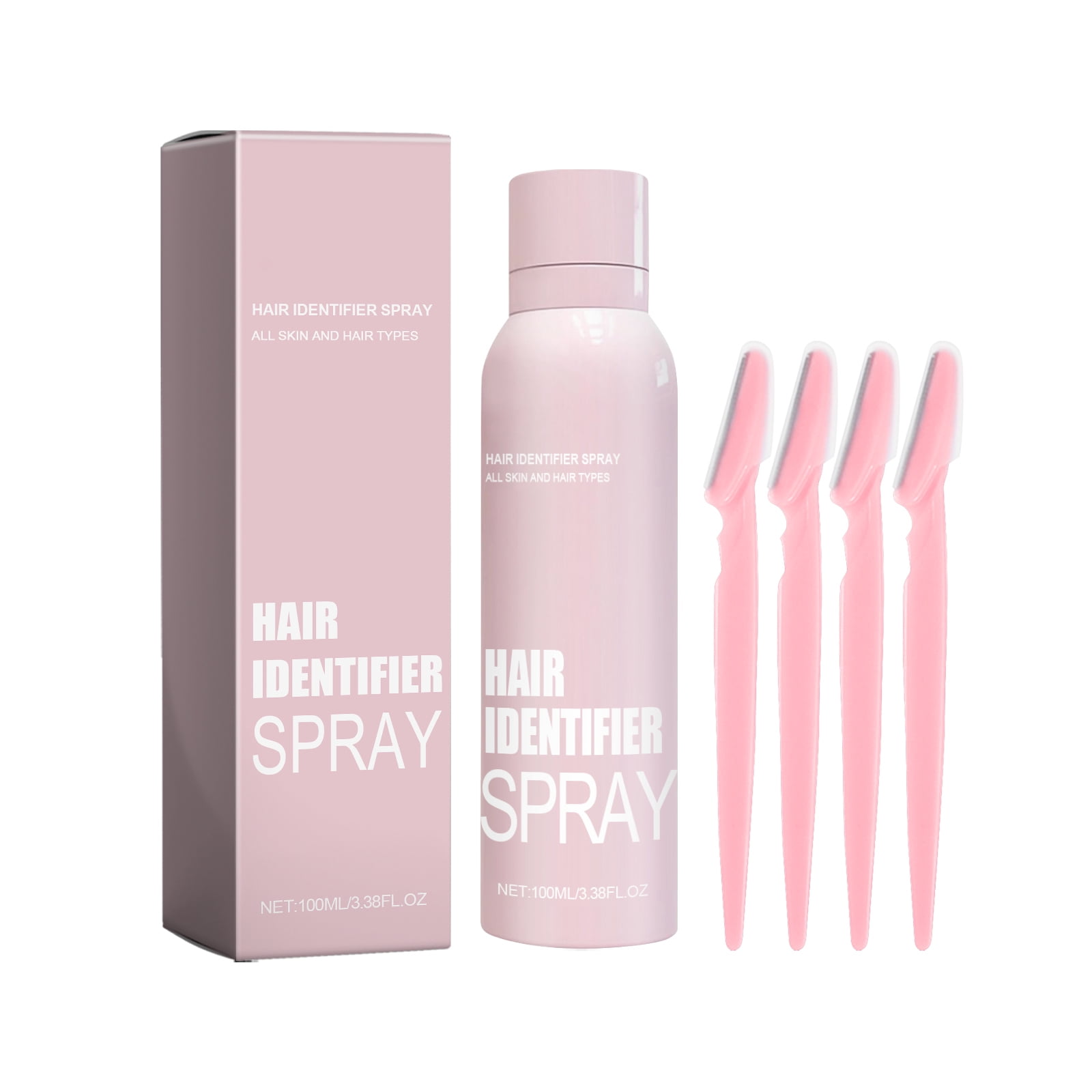Alvantor Hair Identifier Spray for Face Shaving, Spray Powder for Hair Removal, Gentle and Moisturizing, 3.38fl.oz