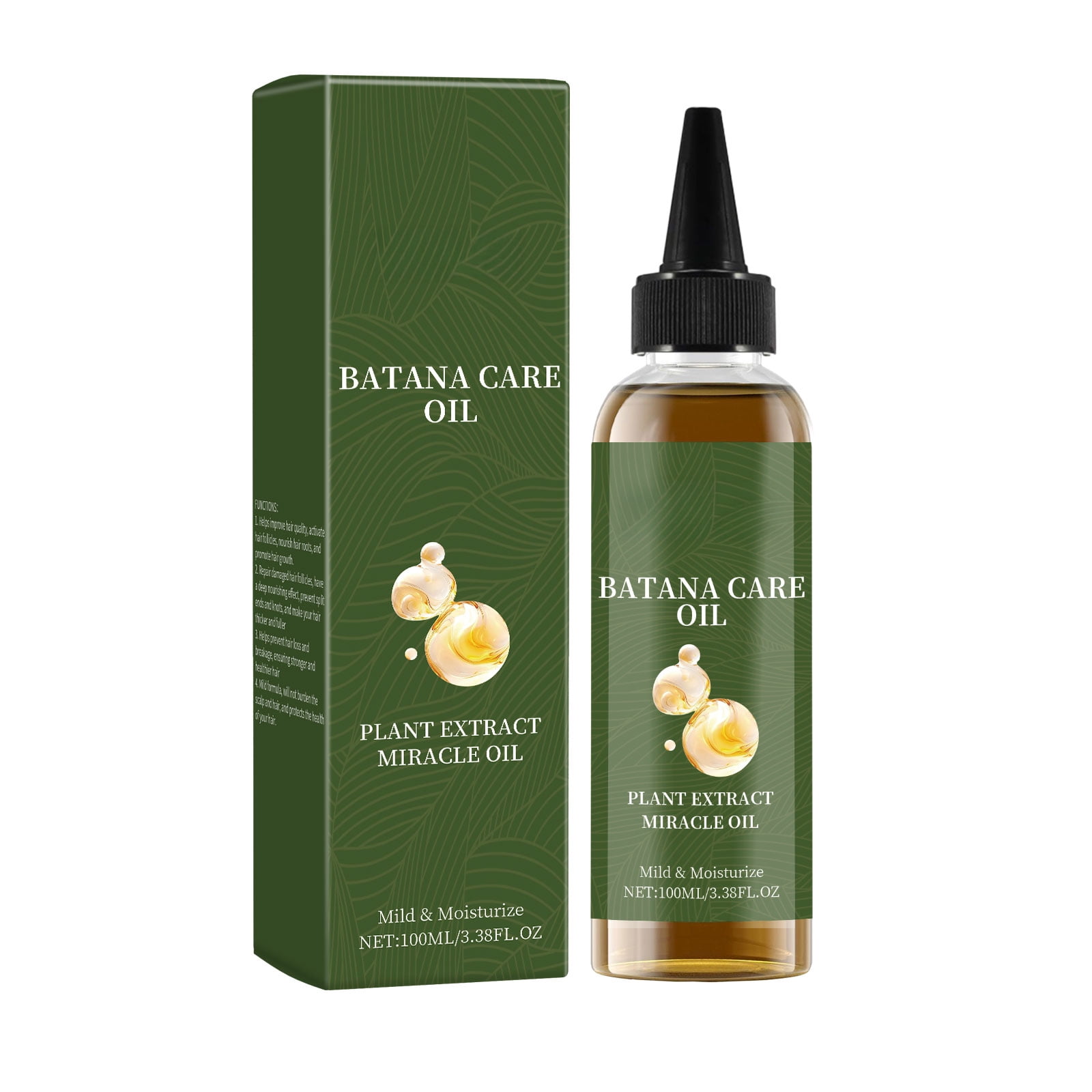 Alvantor Hair Oil with Batana for Growth, Scalp Care & Repair, 3.38 fl. oz.