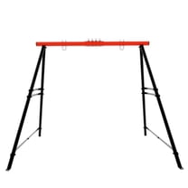 Alvantor Heavy Duty Metal Swing Set Frame for Kids and Adults Swing Stand for Backyard & Indoor Use,78"L x 63"W x 73"H (Stand Only)