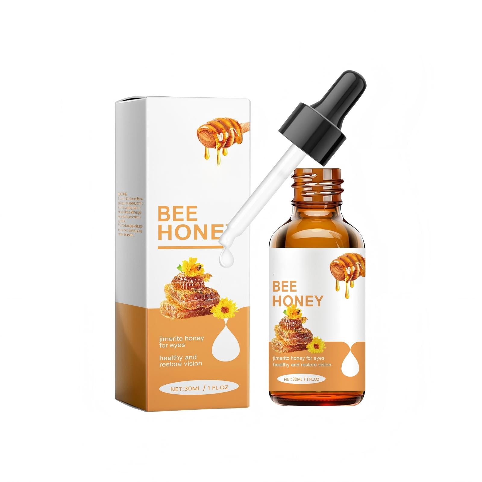 Alvantor Honey Eye Drops for Soothing Moisturizing and Dry Eye Relief - 1 fl oz