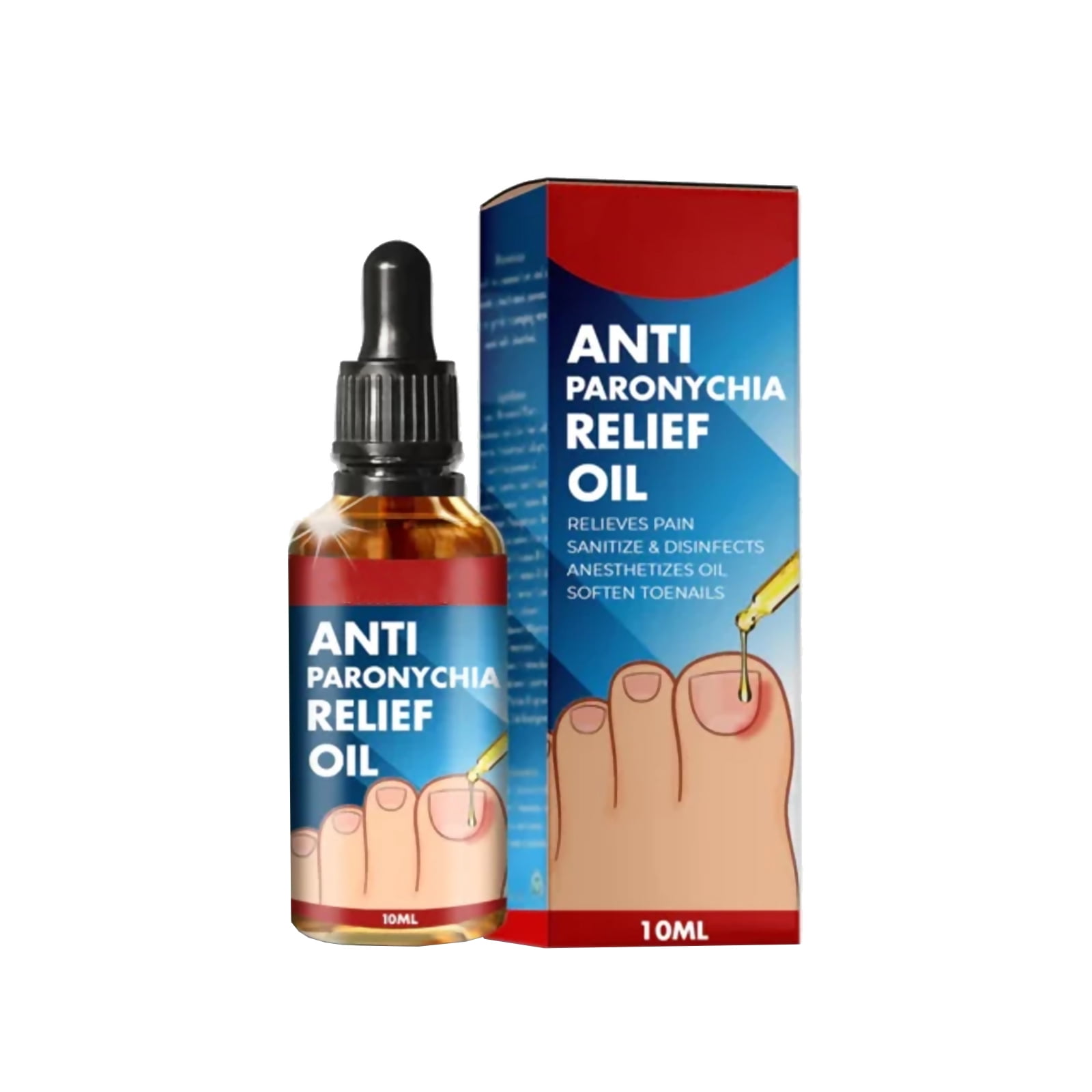 Alvantor Ingrown Toenail Treatment, Pain Relief and Nail Care for Ingrown Corrector and Fungus Treatment, 0.34fl.oz
