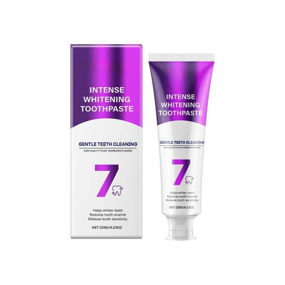 Alvantor Intense Whitening Toothpaste Gentle Oral Care for Adults 4.23oz