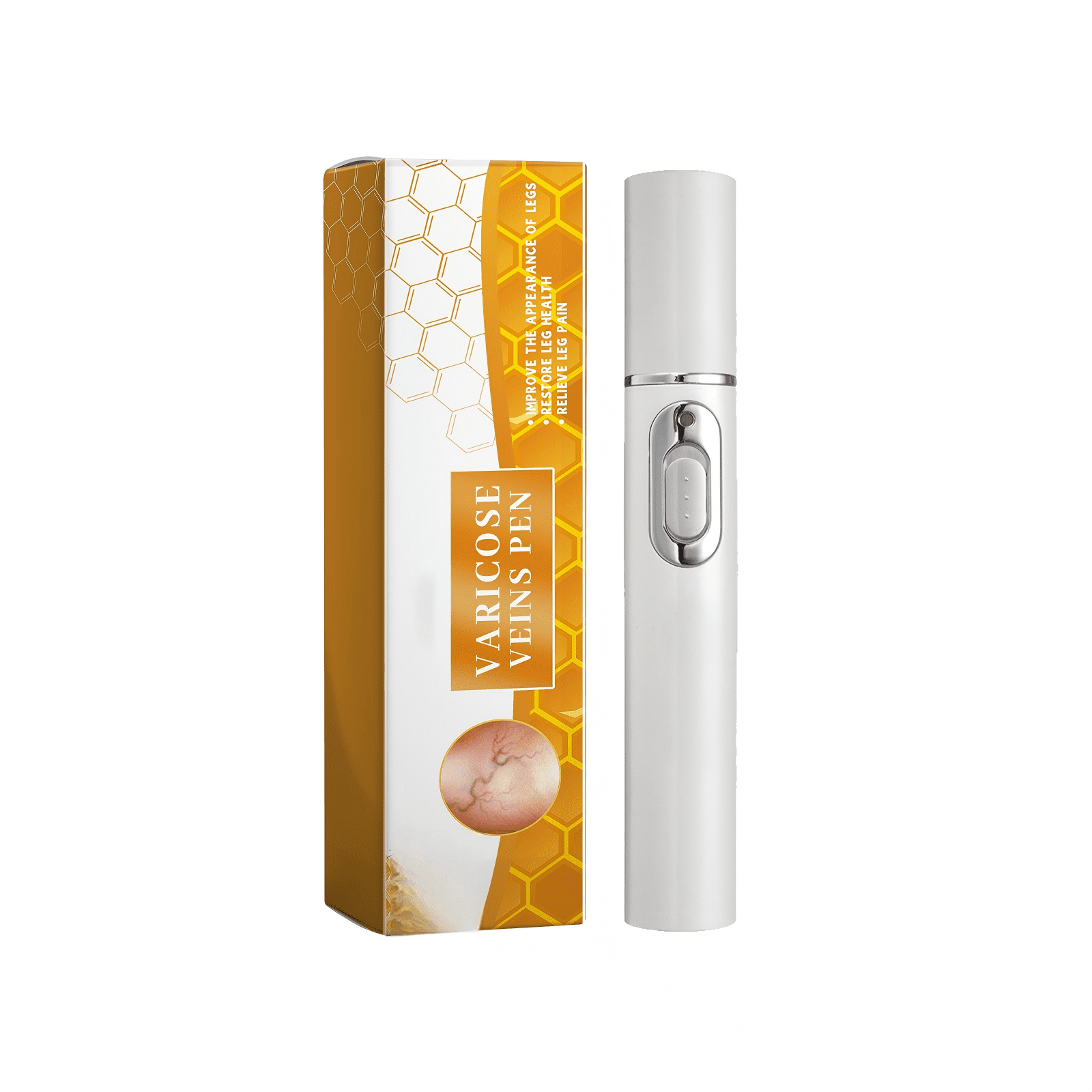 Alvantor Leg Massager for Pain Relief, Mini Muscle-Soothing Massage Pen