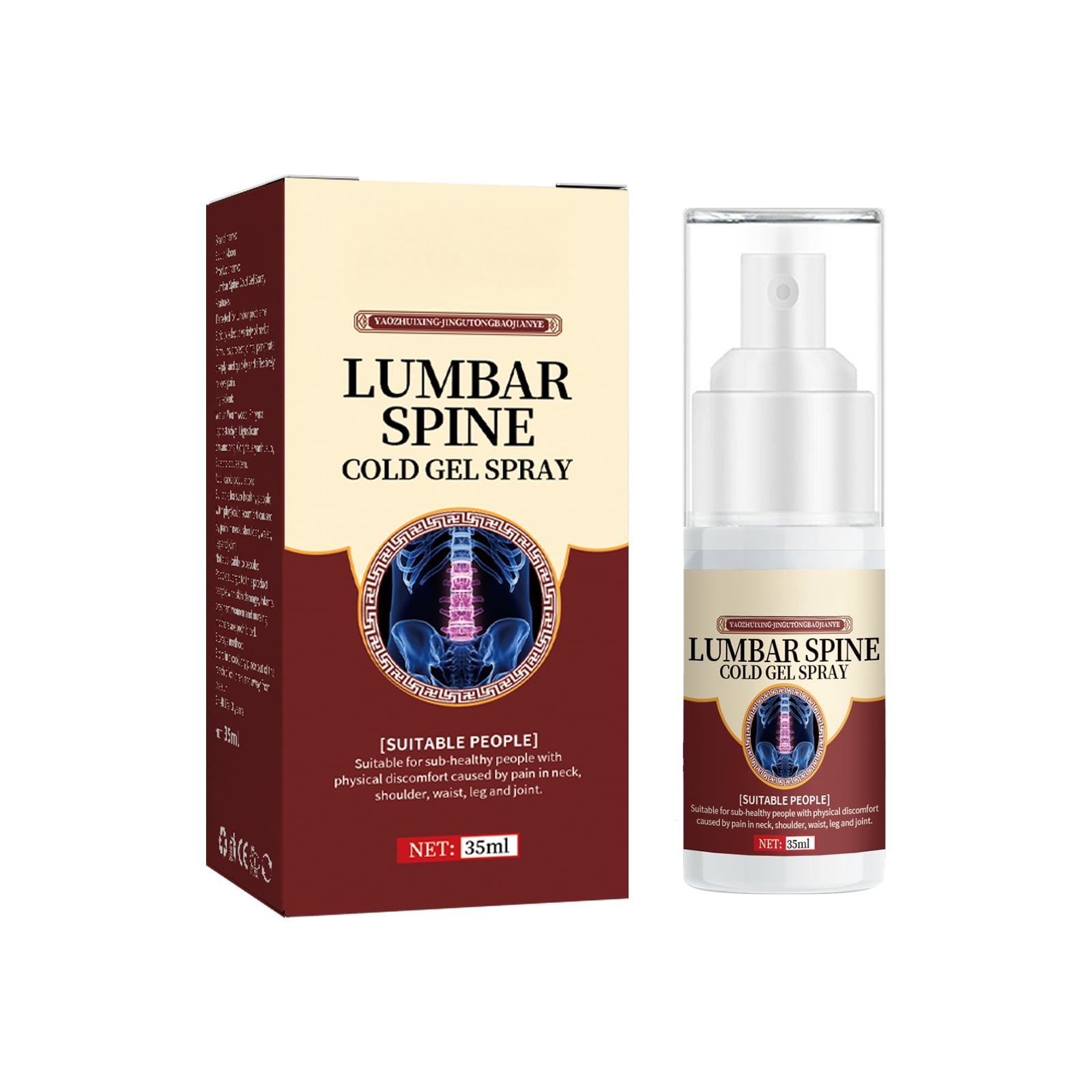 Alvantor Cold Gel Spray for Spine Pain Relief, Insect & Pest Repellent