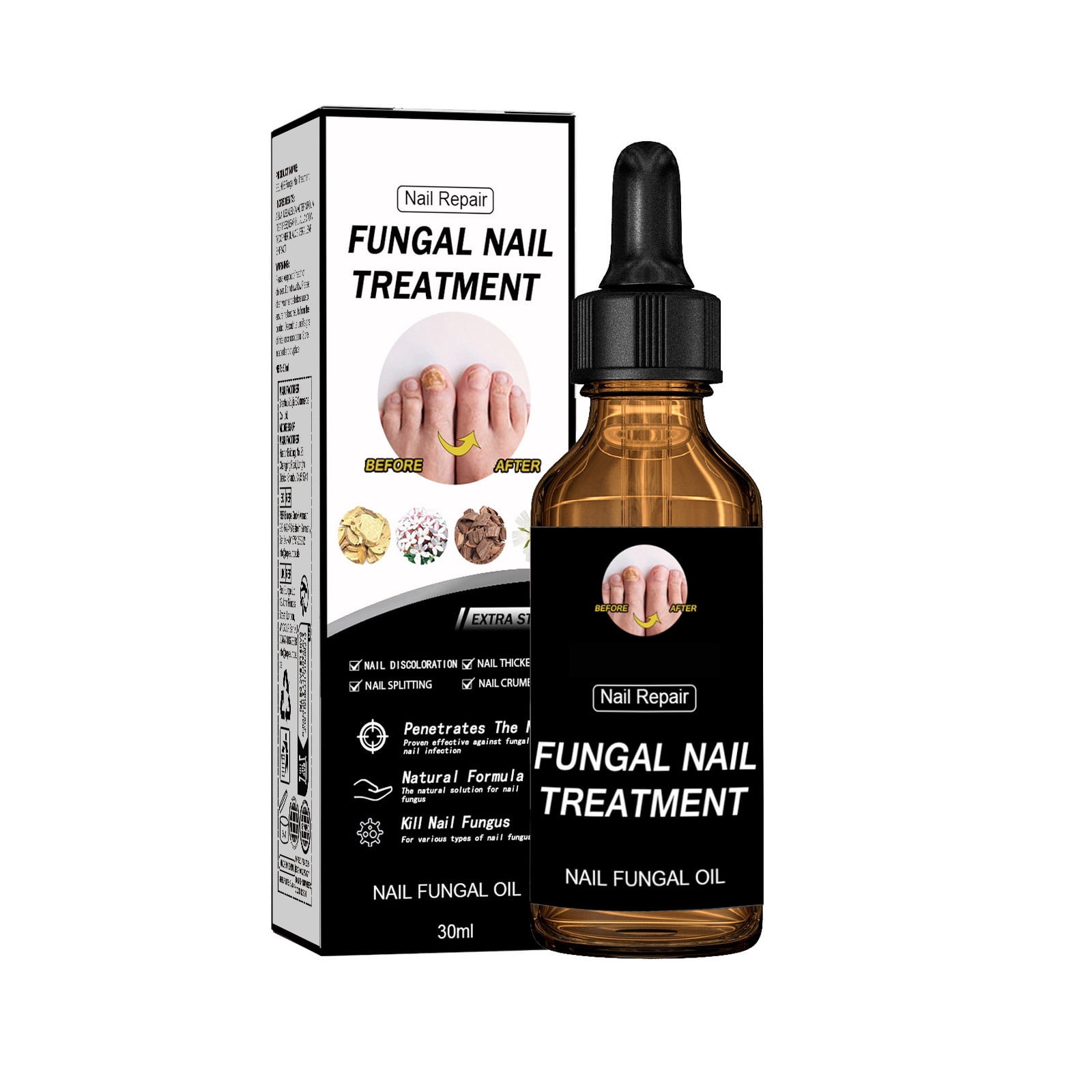 Alvantor Nail Fungus Treatment, Nail Repair Oil Moisturizing and Daily Care, 1fl.oz
