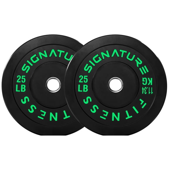 Alvantor Olympic Rubber Barbell Bumper Plates for Strength Training and Weight Lifting