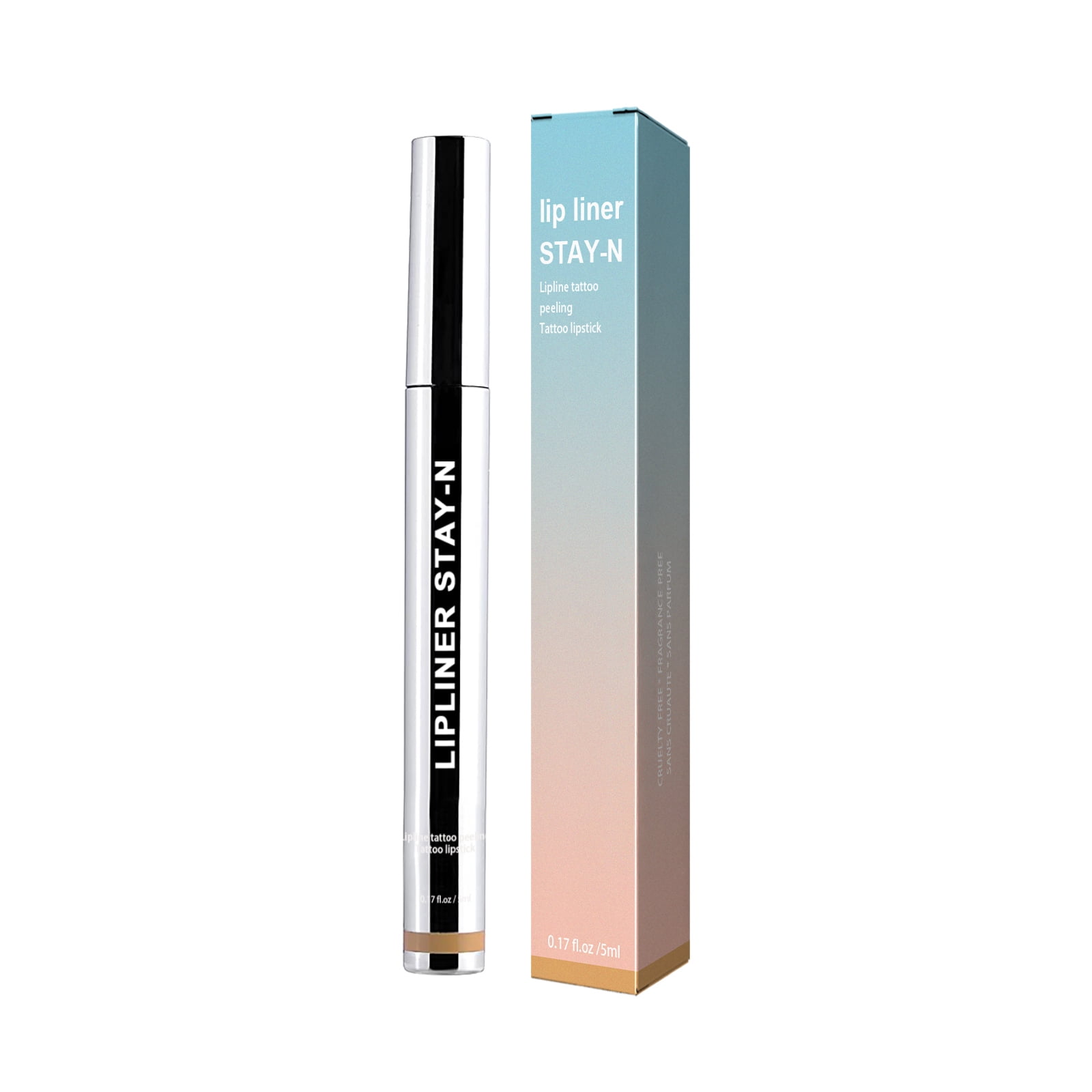 Alvantor Peel Off Lip Liner, Light Brown 0.17oz