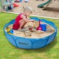 thumbnail image 1 of Alvantor Pop Up Sandbox Outdoor Sandpit, Lightweight Foldable 42"x42", Versatile Use for Kids Pool Dog Bath Tub, 1 of 8