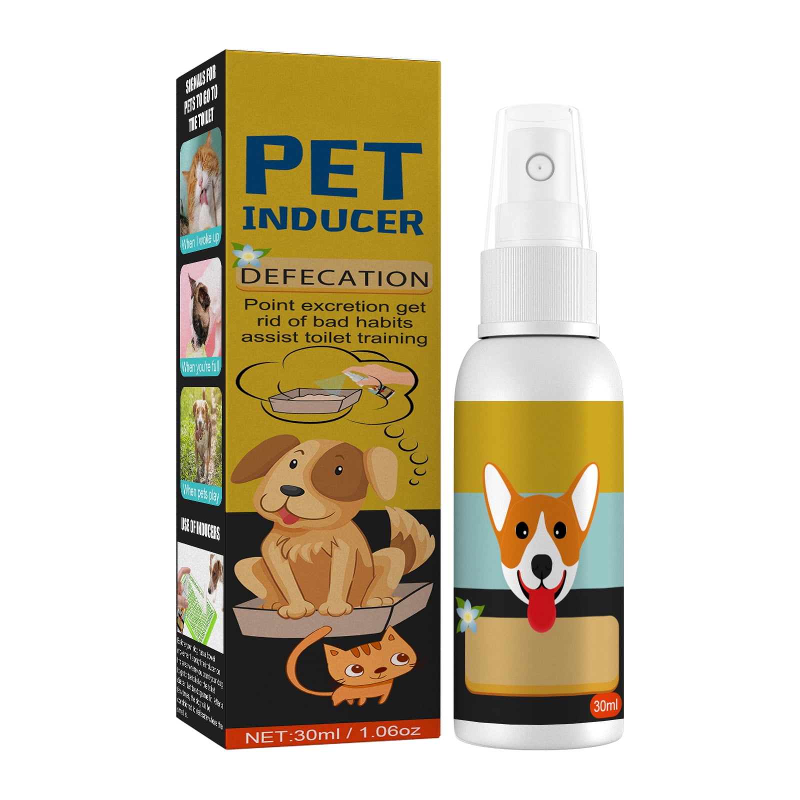 Alvantor Potty Training Spray for Dogs, Attractant Teache for Indoors or Outdoors, 1.06fl.oz