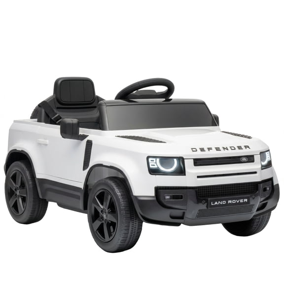 Alvantor Ride on Toys 12V Licensed Land Rover Kids Car with Remote, 38.6"x21.7"x18.5" White