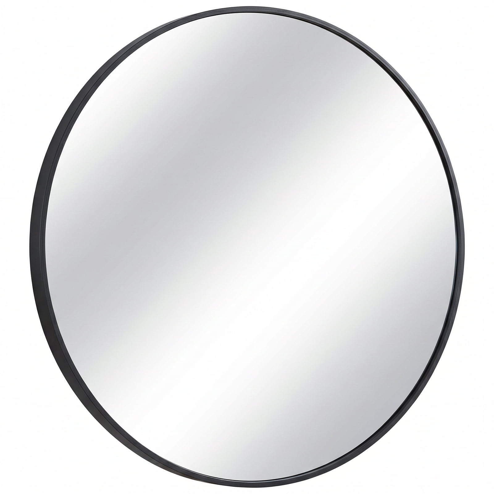 Alvantor Round Wall Mirror,Bathroom Mirror Shatterproof with Hook,HD Anti-Fog for Over Sink,Entryway,Bedroom,Vanity,Gold/Black,20/24/30 Inch