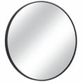 thumbnail image 1 of Alvantor Round Wall Mirror,Bathroom Mirror Shatterproof with Hook,HD Anti-Fog for Over Sink,Entryway,Bedroom,Vanity,Gold/Black,20/24/30 Inch, 1 of 7