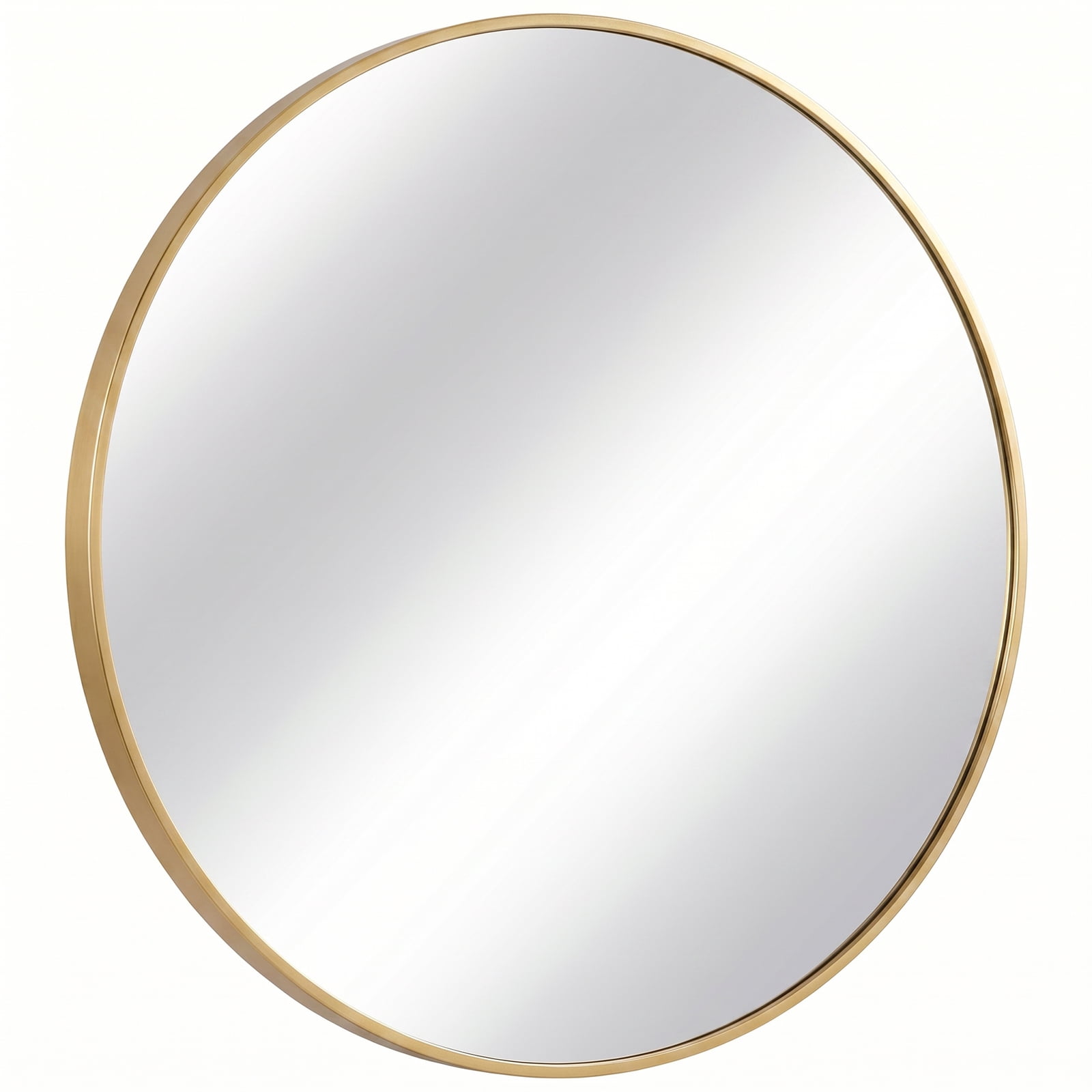 Alvantor Shatterproof HD Bathroom Mirror in Gold Black for Entryway and Bedroom, 20/24/30 inch