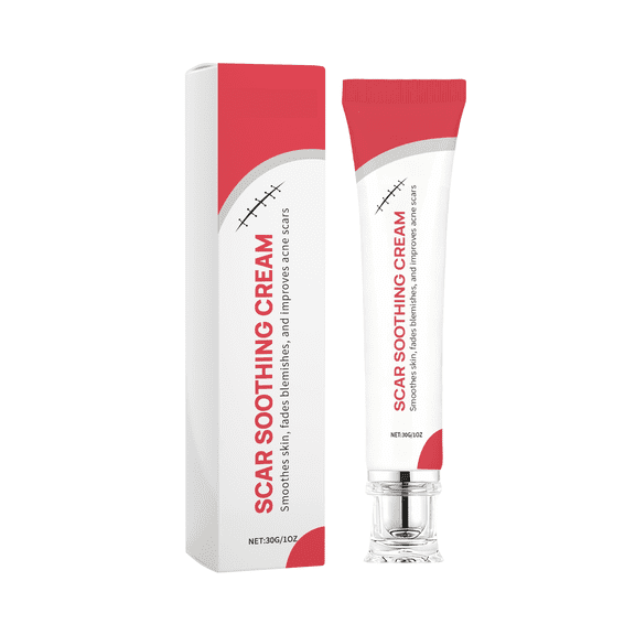 Alvantor Scar Cream for Face & Body with Mineral Oil and Glycerin, Sensitive Skin Treatment, 1oz