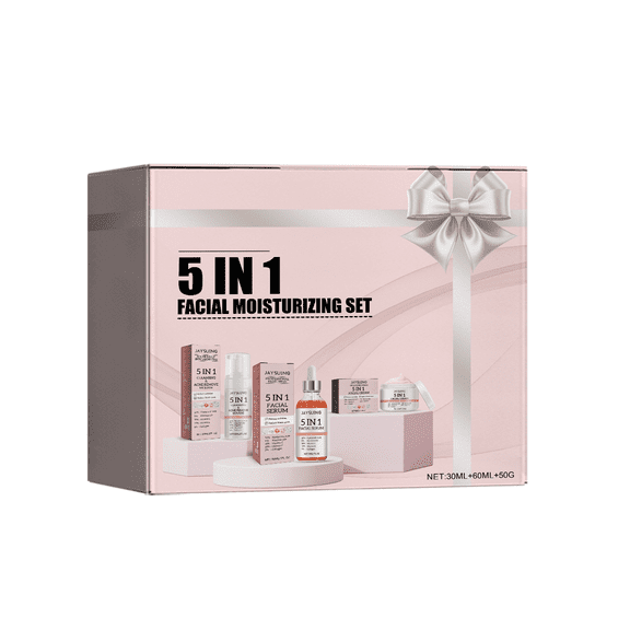 Alvantor Travel Friendly Hydrating Facial Serum, Cream, and Cleanser Set for Women and Teens