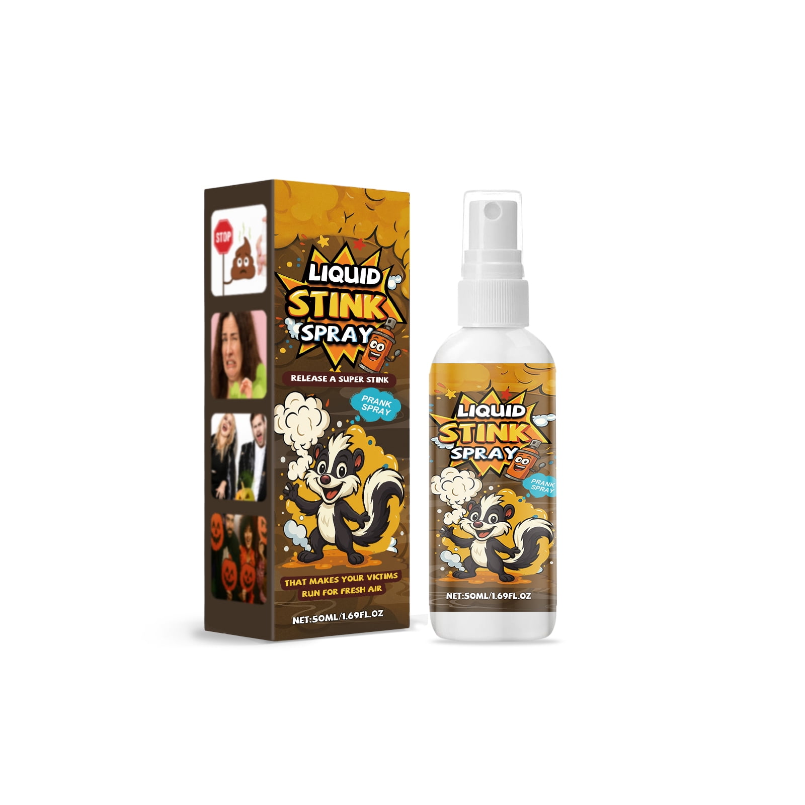 Alvantor Stinky Fart Spray Gag Gift for Teens and Adults, 1.69 fl oz