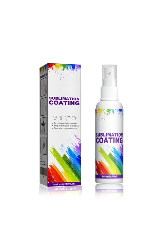 Sublimation Spray for Cotton and Polyester T-Shirts with Quick Dry and Superior Fabric Adhesion, 3.38 fl. oz
