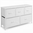thumbnail image 1 of Alvantor Tall Dresser Fabric Storage Tower ,Wooden Top for Kid Room, Closet, Entryway, Nursery, 1 of 6