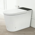 thumbnail image 1 of Alvantor Tankless Smart Toilet w/ Built-in Bidet, Wider Bidet with Heated Seat, Auto Open & Close, Warm Water and Dry, Foot Sensor, Display, Remote Control, White, 1 of 11