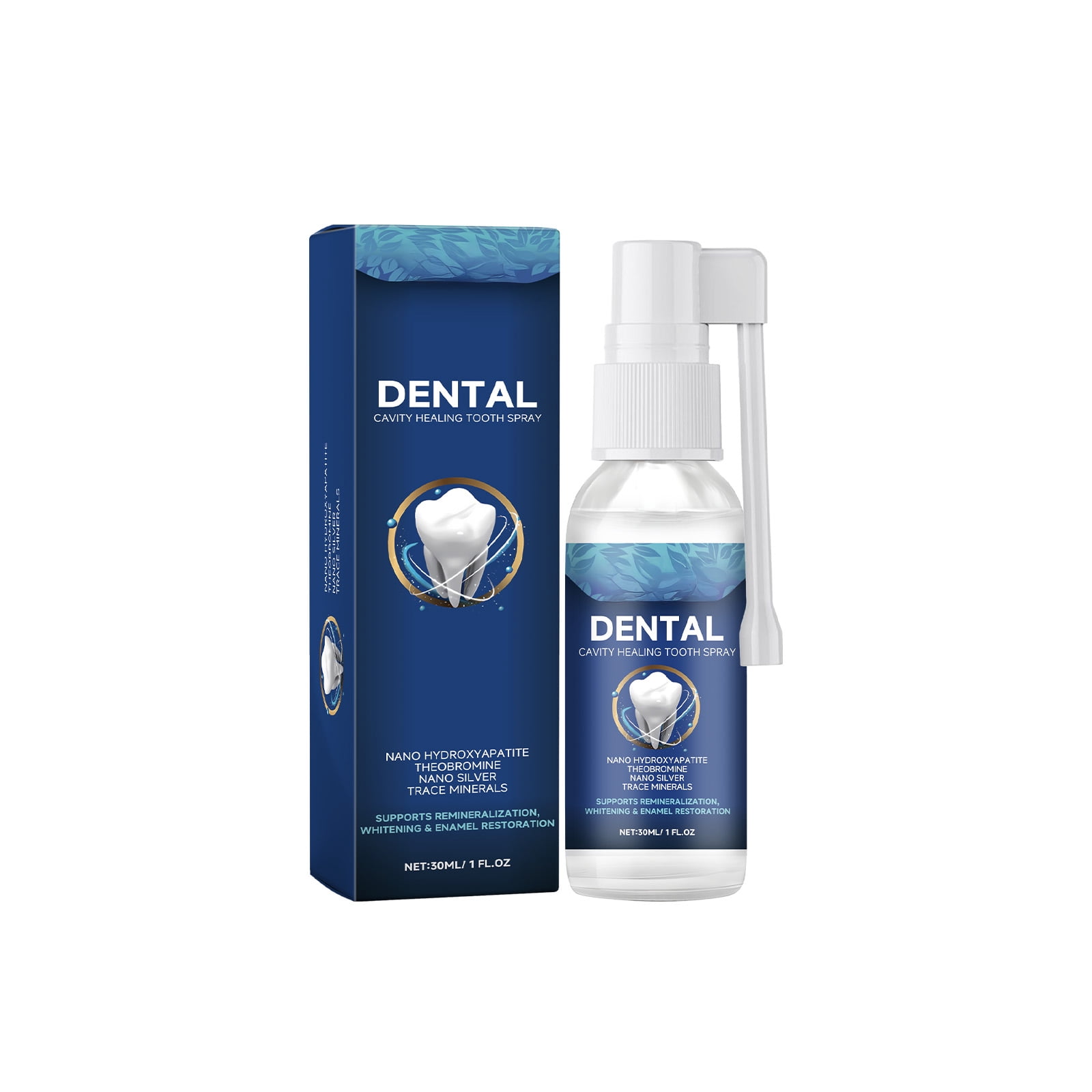 Alvantor Teeth Armor Spray Enamel Repair Hydroxyapatite Sensitive Care Stain Remover, 1fl.oz