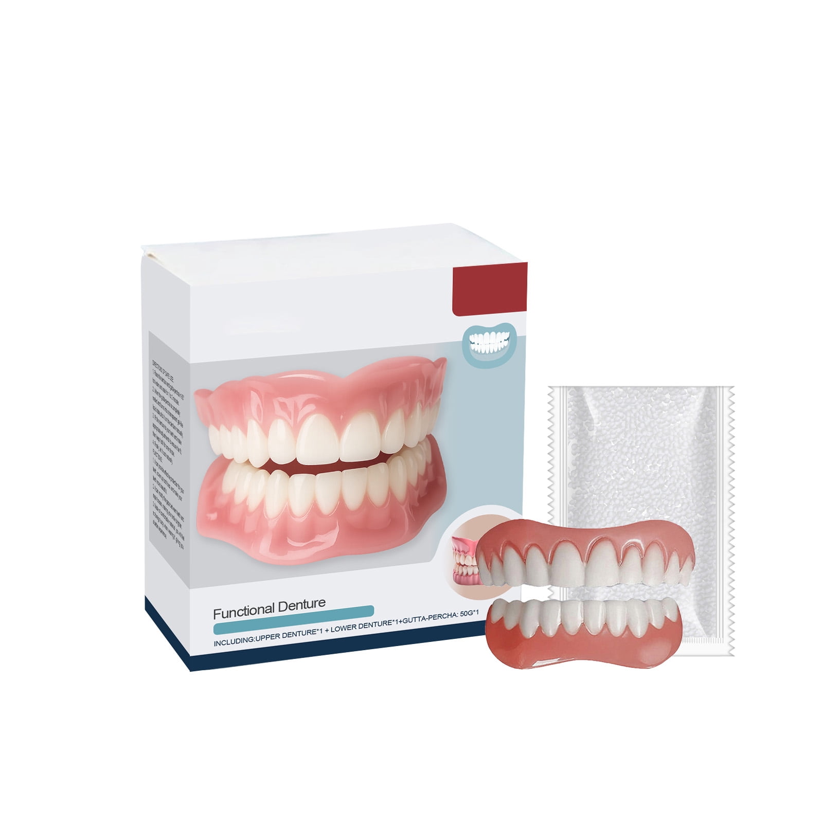 Alvantor Teeth Modification Kit Resin Teeth Cover Natural Fit Smile Enhancement