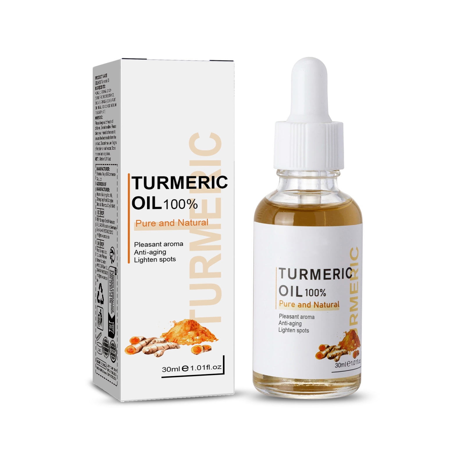 Alvantor Turmeric Facial Oil - Dark Spot Corrector & Hydration, 1.01 fl oz