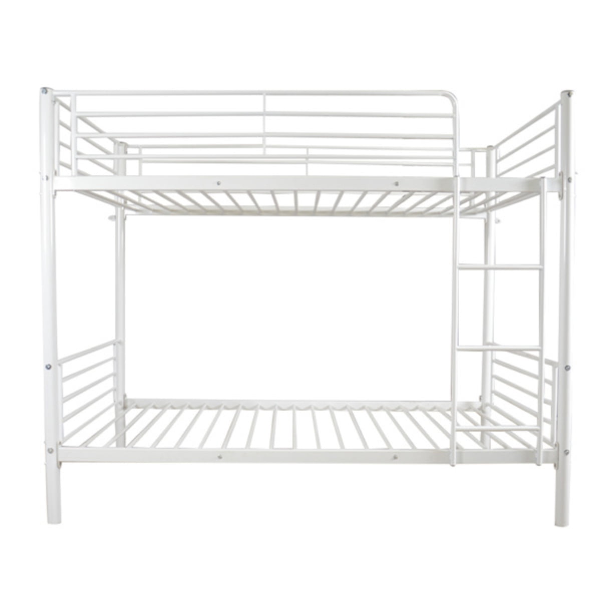 Safety Railing Boots Alvantor Twin Metal Bunk Bed with Safety Guard Rails & Ladder - Walmart.com