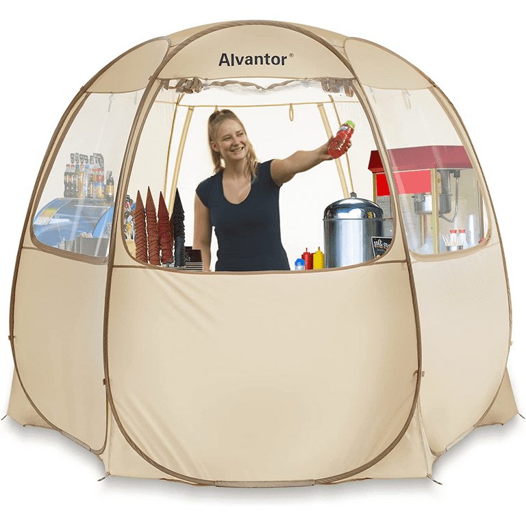 Booth tent clearance