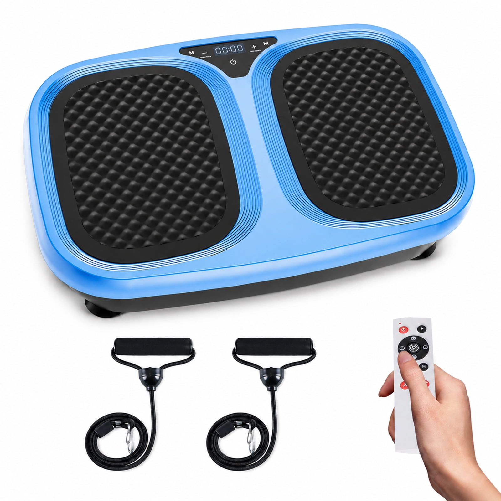 Alvantor Vibration Plate Exercise Machine, Vibrating Fitness Platform for Lymphatic Drainage, Full Body Shaker Workout Equipment, 120 Speeds & 9 Modes, Weight Loss Gifts for Women Men