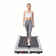 Alvantor Walking Pad Treadmill,Ultra-Thin Under Desk Treadmill for Home/Office, Quiet Portable Walking Machine with Remo