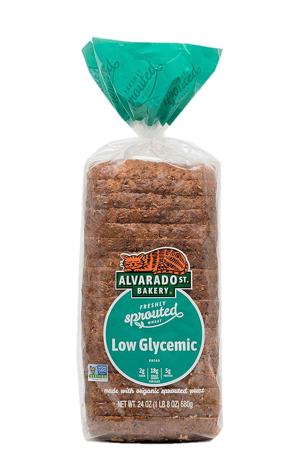 Alvarado Street Bakery Low Glycemic Bread Loaf Whole Wheat Bread For
