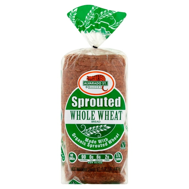 Alvarado Street Bakery Organic Sprouted Whole Wheat Bread, 24 Oz