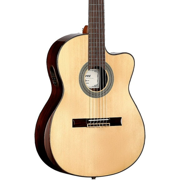 Alvarez AC70HCE Hybrid Nylon-String Classical Acoustic-Electric Guitar Natural