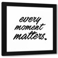 thumbnail image 1 of Cynthia Alvarez 12x12 Black Modern Wood Framed Wall Art Titled - Every Moment, 1 of 6