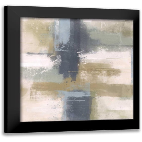 Alvarez, Cynthia 12x12 Black Modern Framed Museum Art Print Titled - Recondite Mind 4