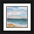 thumbnail image 1 of Alvarez, Cynthia 12x12 Black Ornate Wood Framed with Double Matting Museum Art Print Titled - Blue Sea 2, 1 of 4