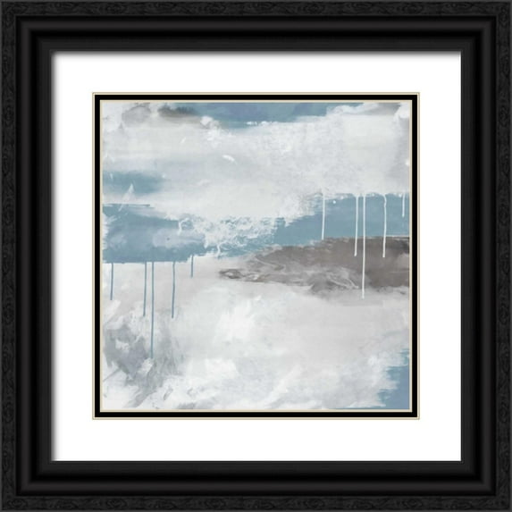 Alvarez, Cynthia 12x12 Black Ornate Wood Framed with Double Matting Museum Art Print Titled - Empyrean 1