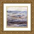 thumbnail image 1 of Alvarez, Cynthia 12x12 Gold Ornate Wood Framed with Double Matting Museum Art Print Titled - Currents 1, 1 of 4