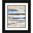 thumbnail image 1 of Alvarez, Cynthia 12x14 Black Ornate Wood Framed with Double Matting Museum Art Print Titled - Lines A, 1 of 4