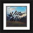 thumbnail image 1 of Alvarez, Cynthia 15x15 Black Ornate Wood Framed with Double Matting Museum Art Print Titled - Free And Wild, 1 of 4