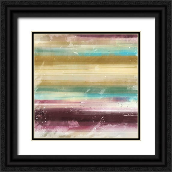 Alvarez, Cynthia 15x15 Black Ornate Wood Framed with Double Matting Museum Art Print Titled - Sea 1