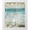 thumbnail image 1 of Alvarez, Cynthia 15x18 White Modern Wood Framed Museum Art Print Titled - Aqua Space 1, 1 of 4