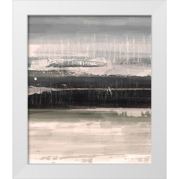 Alvarez, Cynthia 20x23 White Modern Wood Framed Museum Art Print Titled - Neutral Radiantness B
