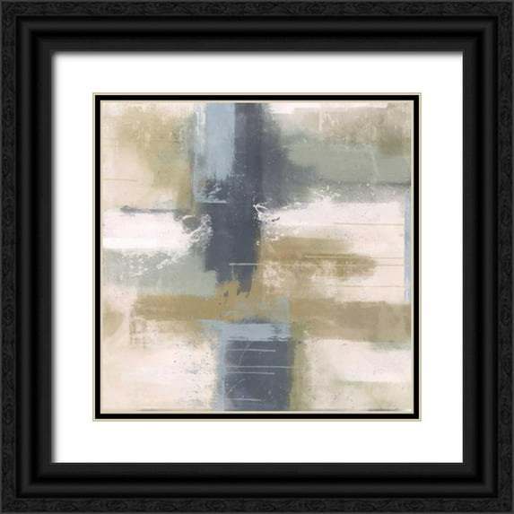 Alvarez, Cynthia 26x26 Black Ornate Wood Framed with Double Matting Museum Art Print Titled - Recondite Mind 4